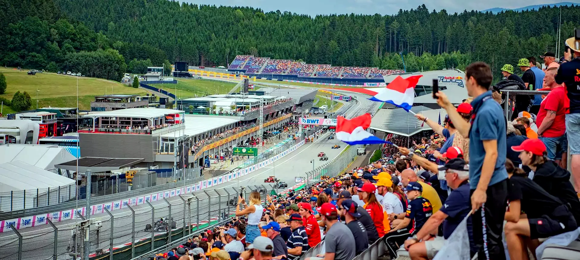 900 m zum Red Bull Ring